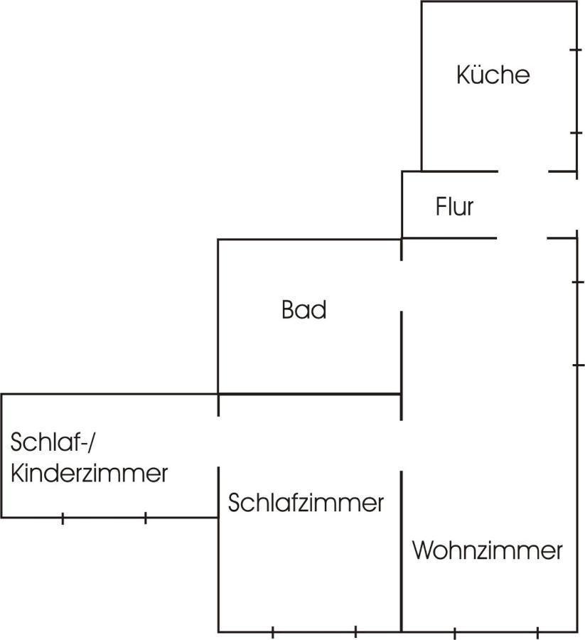 Kaeuzchenkuhle Apartment Сасниц Екстериор снимка